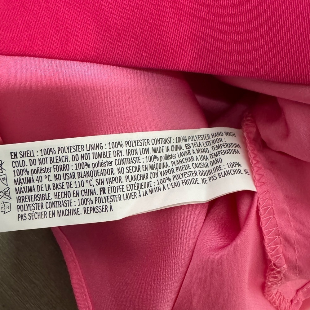 Endless Rose Two-Tone Pink Cropped Blazer and Matching Skort - Picture 12 of 16